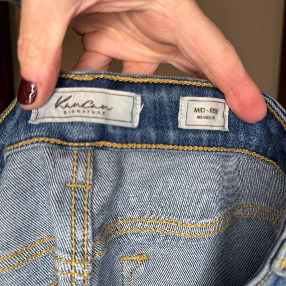 KanCan Light Blue Straight Leg Jeans - Picture 3 of 4